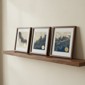 Topographic Map Print Set